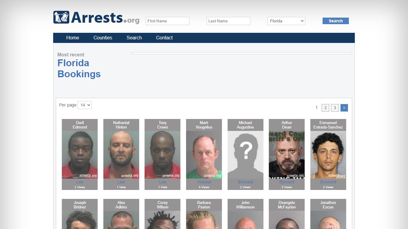 Florida Arrests and Inmate Search